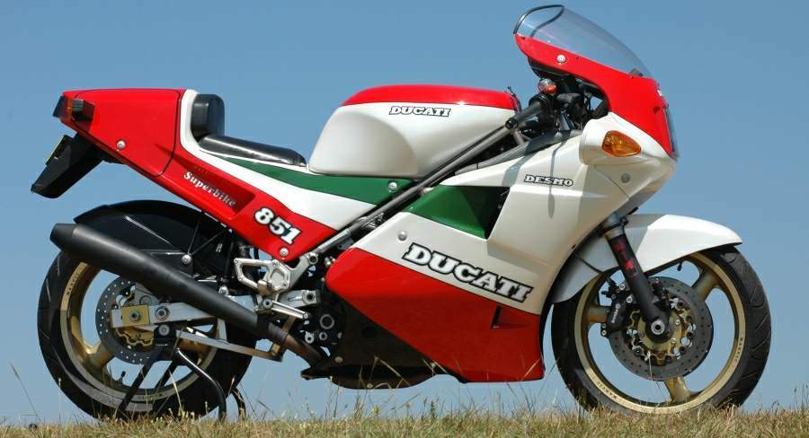 Ducati 851 Strada Tricolore and Superbike Kit technical specifications